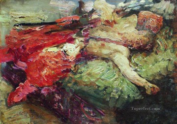 眠っているコサック 1914年 イリヤ・レーピン Oil Paintings